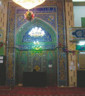 محراب مسجد براثا