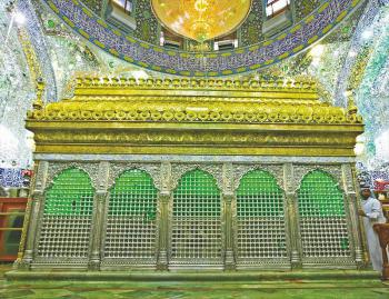 ضریح قدیمی امام حسین