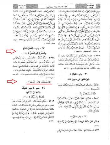 روایت متعه در صحیح